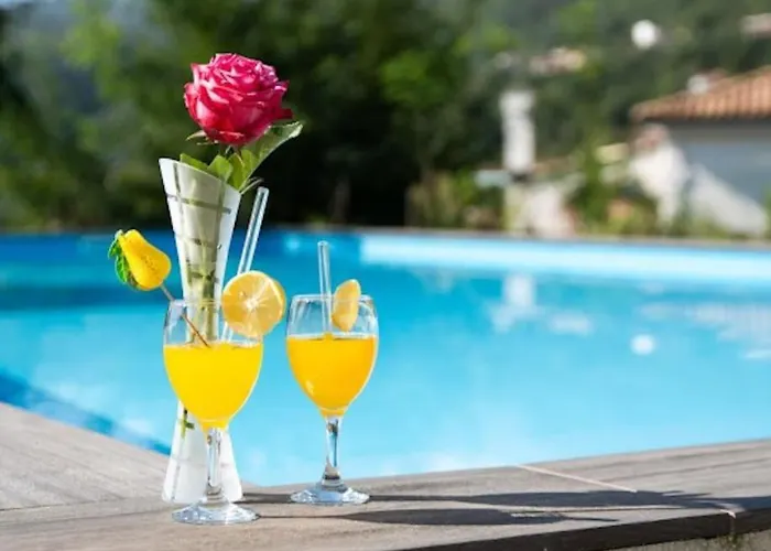 ,, Bella “in Poljane Mit Pool Appartement