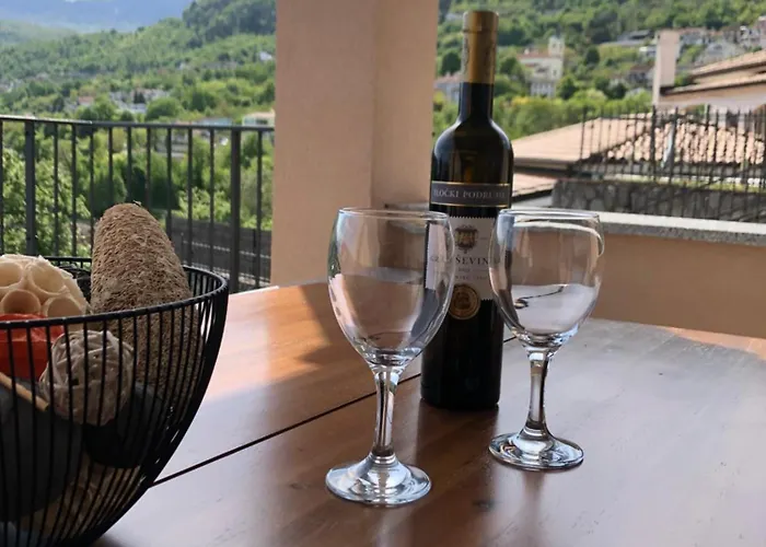 Apartament Ferienwohnung ,, Bella “In Poljane Mit Pool Veprinac